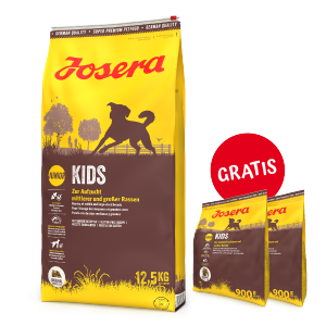 JOSERA Kids 12,5kg PLUS GRATIS 2 x 900g 