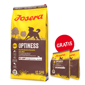 JOSERA Optiness 12,5kg PLUS GRATIS 2 x 900g 