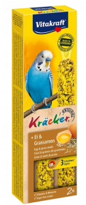Vitakraft Kracker dla papugi falistej jajo i nasiona 2szt