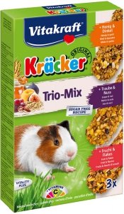 Vitakraft Kracker kolby dla świnki morskiej 3szt Orzech/Miód/Cytryna