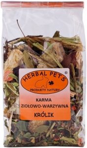 Herbal Pets Karma ziołowo-warzywna dla królika 150g