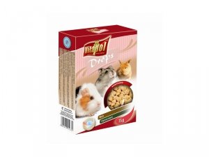 VITAPOL Dropsy dla gryzoni orzechowe 75g