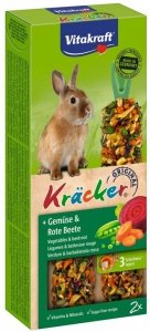Vitakraft Kracker dla królika warzywa/burak 2 szt