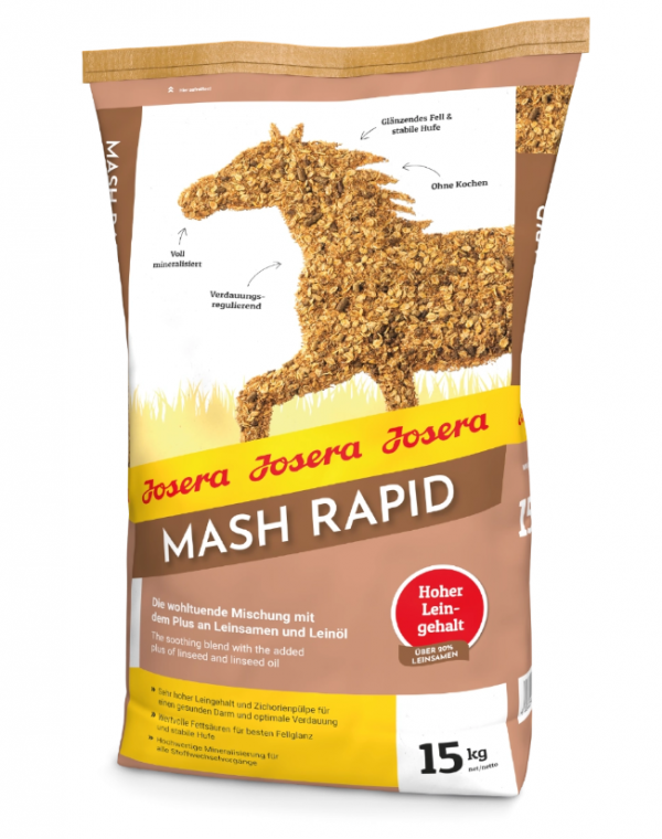 JOSERA Mash Rapid mieszanka siemienia i oleju 15kg