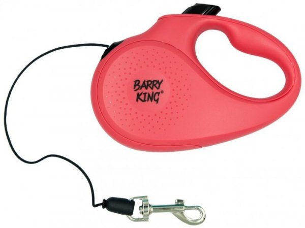 Barry King Smycz automatyczna XS cord 3m różowa