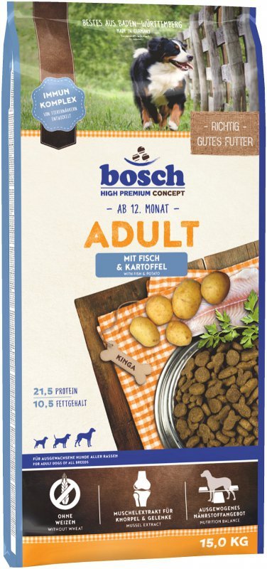 Bosch Adult Fisch &amp; Potato 15kg