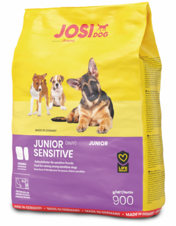 JosiDog Junior Sensitive 900g