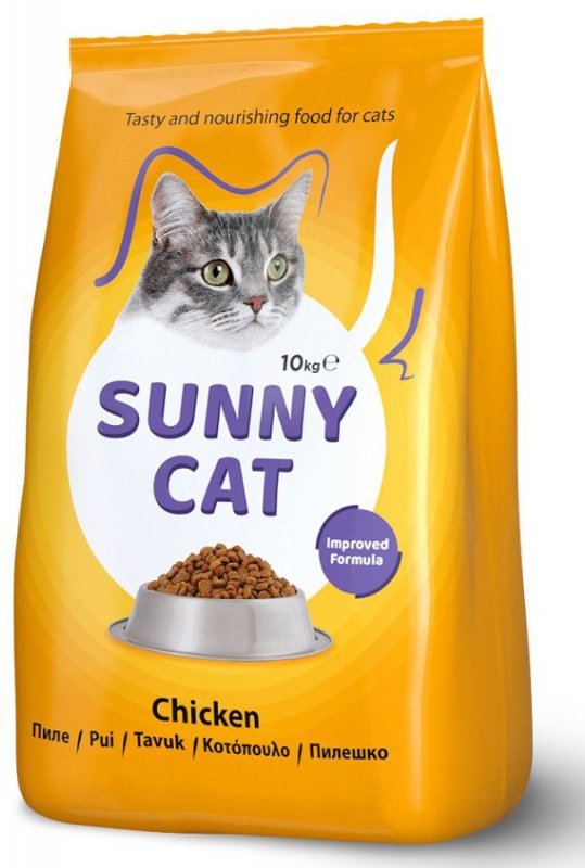 Sunny Cat Adult 10kg Chicken  karma dla kota z kurczakiem