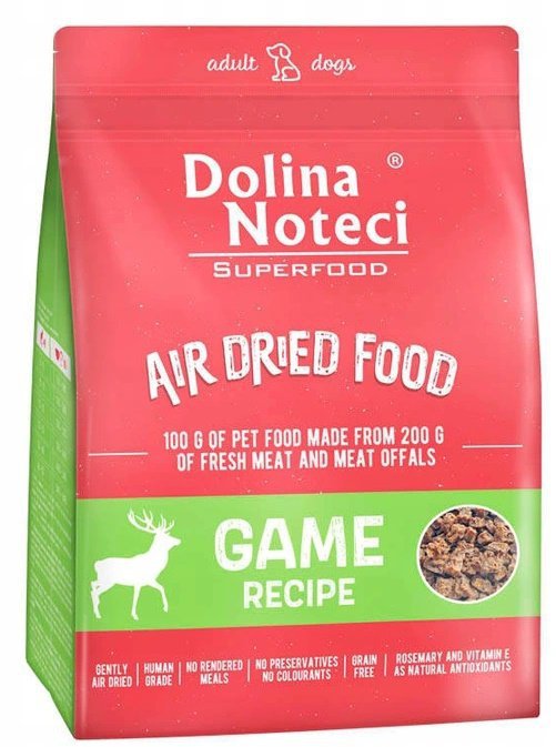 Dolina Noteci Superfood 1kg suszona karma dla psa z dziczyzną