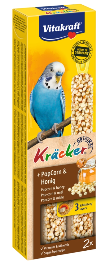 Vitakraft Kracker Falista Popcorn Miód 2szt 