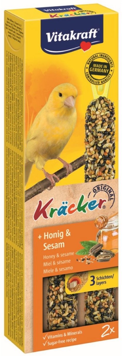 Vitakraft Kracker Miód Sezam dla kanarka 2szt