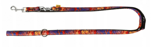 DINGO Smycz przepinana INDIANA 2cm 220cm