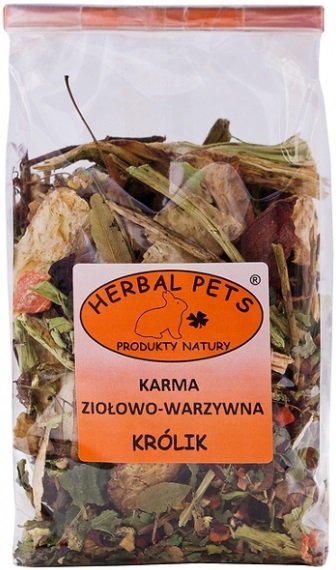 Herbal Pets Karma ziołowo-warzywna dla królika 150g