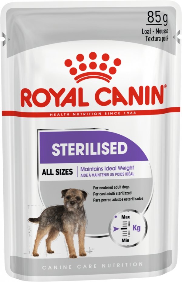 Royal Canin Dog Sterilised pasztet saszetka 85g
