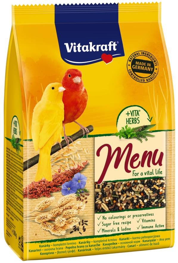 Vitakraft Menu Vita Herbs dla kanarka 500g 