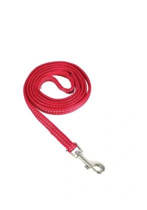 Zolux Cushion smycz 10mm/1,2m czerwona 