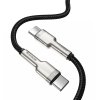 BASEUS kabel Typ C do Typ C PD100W Power Delivery Cafule Metal Cable CATJK-D01 2 metr czarny
