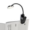 BASEUS lampka biurkowa / nocna lampa LED bezprzewodowa KLIPS Comfort Mini szara DGRAD-0G