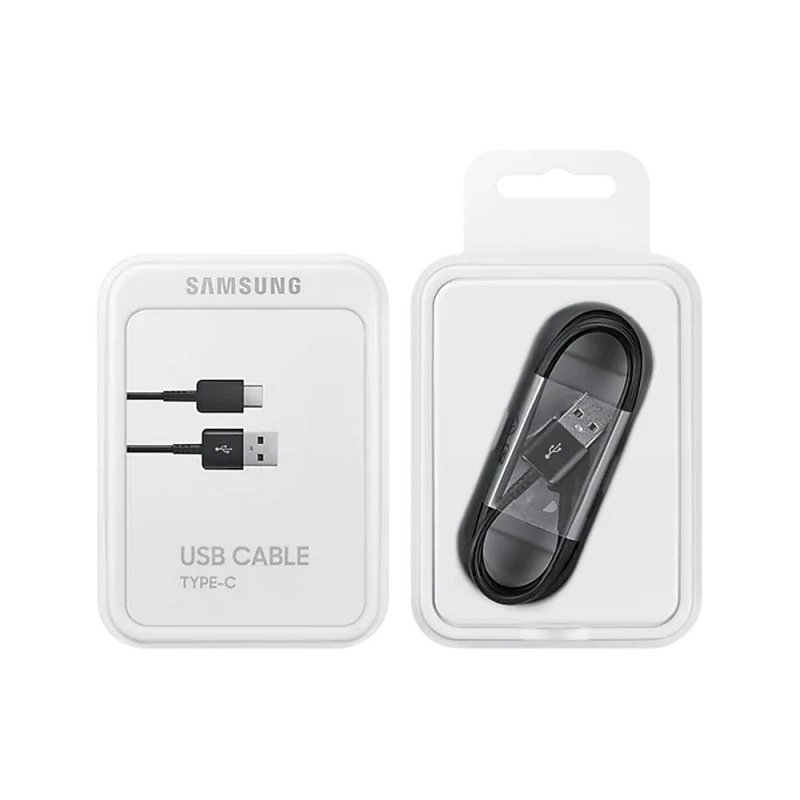 Oryginalny Kabel USB - SAMSUNG EP-DG930IBEGWW USB typ C - USB typ C 1,5m czarny blister