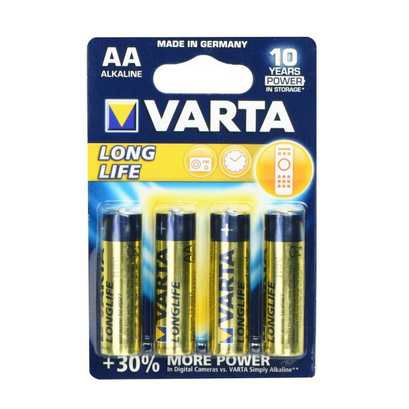 Bateria Alkaliczna VARTA R6 (AA) 4 szt. Longlife