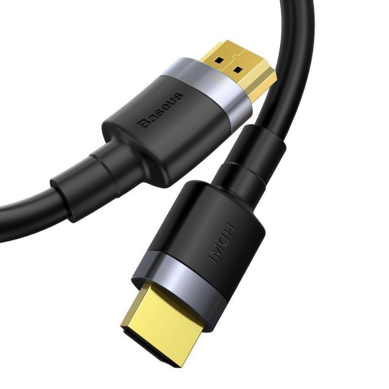 BASEUS kabel HDMI - HDMI 4K 60Hz FULL HD 2.0 5 metrów czarny CADKLF-H01