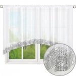 Firana Olivia łuk 300x120 lub 400x120 – woal i cyrkonie