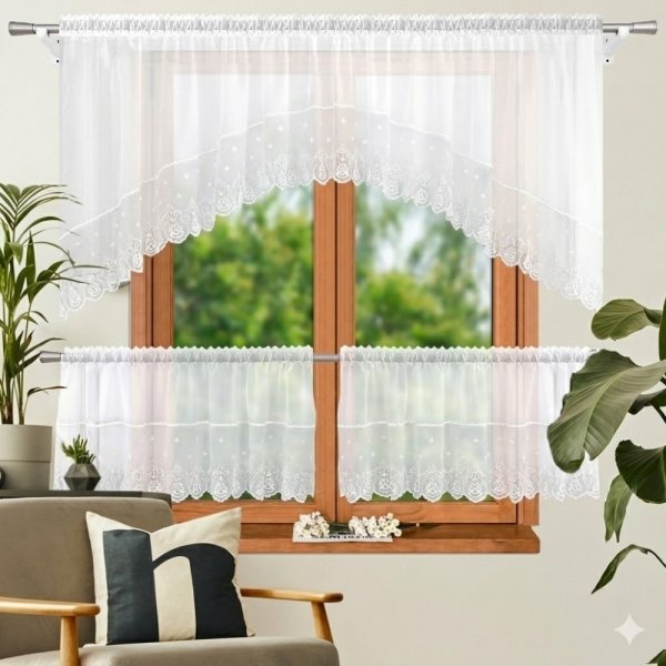 firana gotowa na taśmie