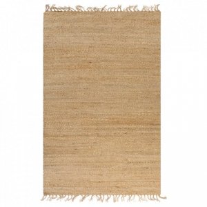 Ręcznie tkany dywan jutowy, 120 x 180 cm, naturalny