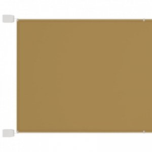 Markiza pionowa, beżowa, 180x600 cm, tkanina Oxford 