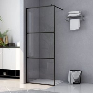 Ścianka prysznicowa, przezroczyste szkło ESG, 100 x 195 cm