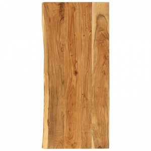 Blat łazienkowy, lite drewno akacjowe, 120 x 55 x 2,5 cm