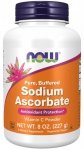 NOW FOODS Sodium Ascorbate - Vitamin C Powder - Wiitamina C buforowana - L-Askorbinian Sodu (227 g)