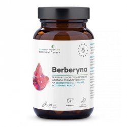 AURA HERBALS Berberyna HCl 490 mg Berberis aristata (60 kaps.)