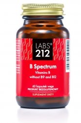 LABS212 B Spectrum - Witaminy B bez B9 i B12 (60 kaps.)