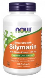 NOW FOODS Silymarin - Sylimaryna z Ostropestu Plamistego (120 kaps.)