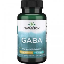 SWANSON GABA 500 mg (100 kaps.)