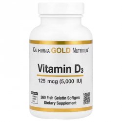 Vitamin D3 | Witamina D3 5000 jednostek 360 kaps.