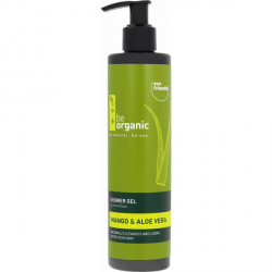 Be Organic - Żel pod prysznic - Mango i aloes, 300 ml