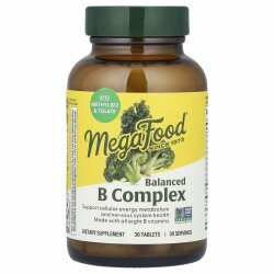 Balanced B Complex | Witaminy z grupy B | 30 tab.