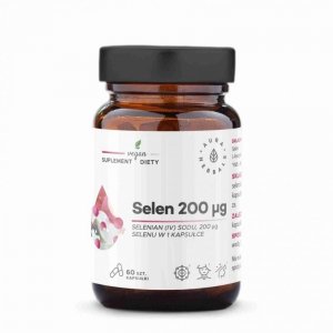 AURA HERBALS Selen 200 µg (60 kaps.)
