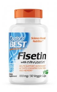 DOCTOR'S BEST Fisetin - Novusetin (30 kaps.)