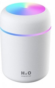 H2O Nawilżacz powietrza - dyfuzor do olejków - USB biały (2 W)