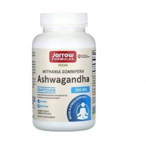JARROW FORMULAS Ashwagandha KSM-66 (120 kaps.)