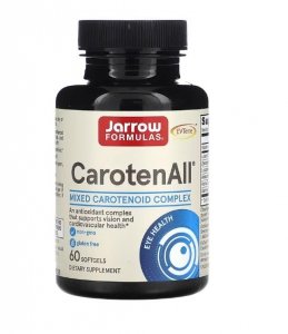 JARROW FORMULAS CarotenAll Karoten i Luteina (60 kaps.)