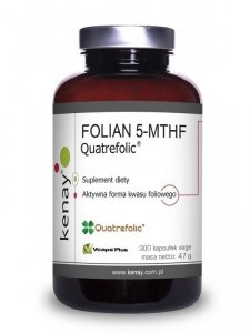 KENAY Folian 5-MTHF Quatrefolic (300 kaps.)