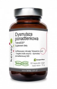 KENAY SOD 750 IU - Dysmutaza ponadtlenkowa TetraSOD (60 kaps.)