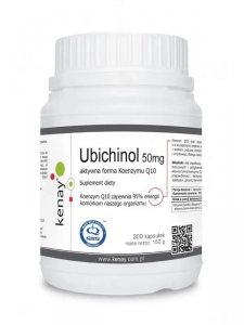 KENAY Ubichinol Koenzym Q10 50 mg (300 kaps.)