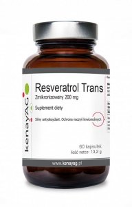 KENAY Zmikronizowany Resveratrol 200 mg (60 kaps.)
