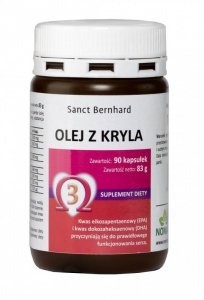 KRAUTERHAUS SANCT BERNHARD Olej z kryla (90 kaps.)