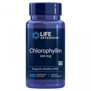 LIFE EXTENSION Chlorophyllin - Chlorofilina 100 mg (100 kaps.) 